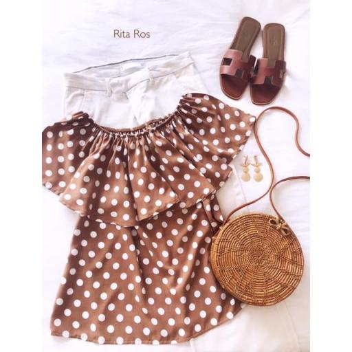 Bolso Redondo Rattán Bali (Estrella)(Ref. 1352)