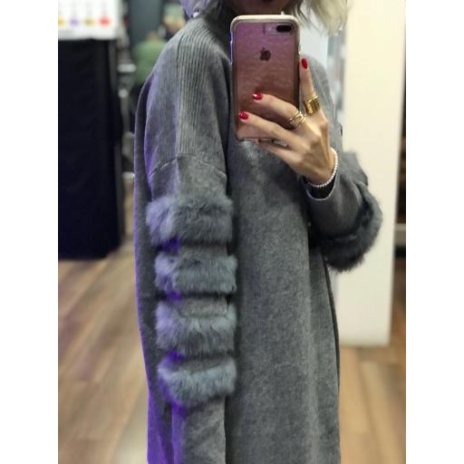 Jersey Oversize Maxilargo Pelo Natural (Ref.1099-B) [2]