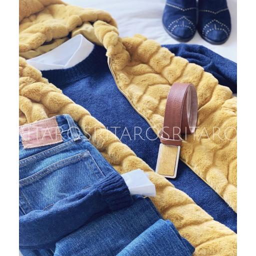 Cinturón Hebilla Rectangular (Ref. 1895)