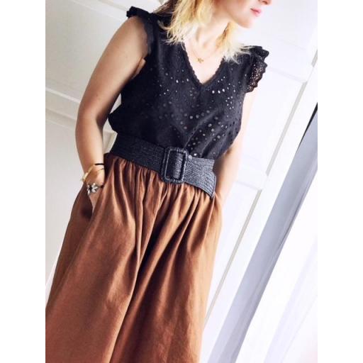 Maxi Pantalón Lino Pesquero (Ref. 1447)