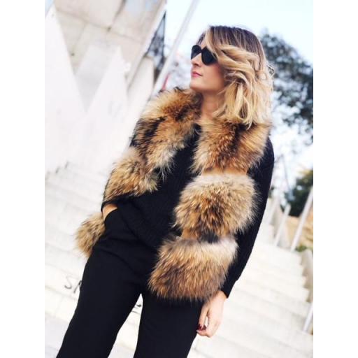 Chaleco Pelo Natural (Ref. 1077-B) [0]