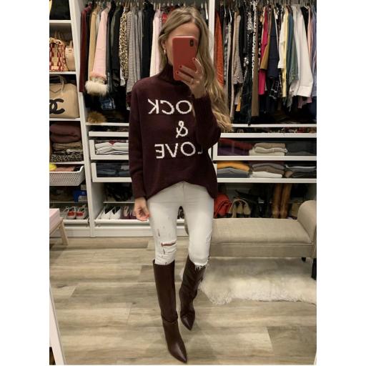 Jersey ROCK & LOVE Burgundy (Ref. 1884) [1]