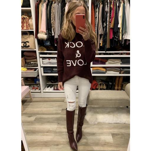 Jersey ROCK & LOVE Burgundy (Ref. 1884) [2]