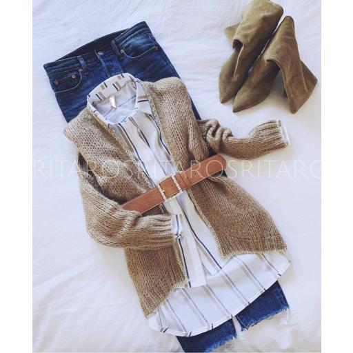 Cárdigan Ribete Dorado (Ref.1886) [3]