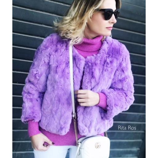 Abrigo Corto de Pelo Natural (Ref. 1091-B) [3]