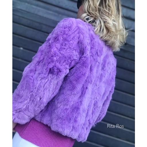 Abrigo Corto de Pelo Natural (Ref. 1091-B) [1]