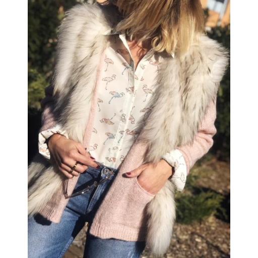 Chaleco Pelo Natural (Ref. 1080)