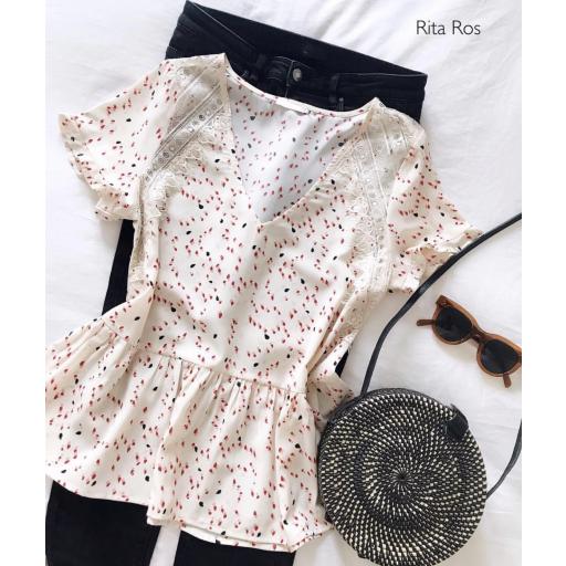 Bolso Redondo Rattán Black (Ref. 1375) [1]