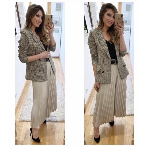 Pantalón Culotte Plisado (Ref. 1938) [1]