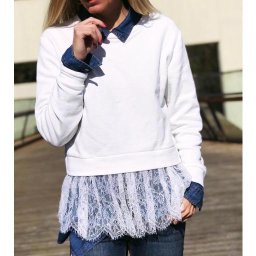 Sudadera Dentelle (Ref.1233)