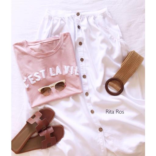 Camiseta C’est la vie (Ref. 1357)