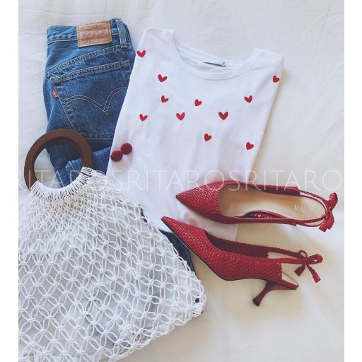 Camiseta Corazones (Ref. 2109)