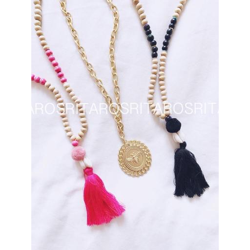 Collar Pompón + Concha (Ref. 2164)