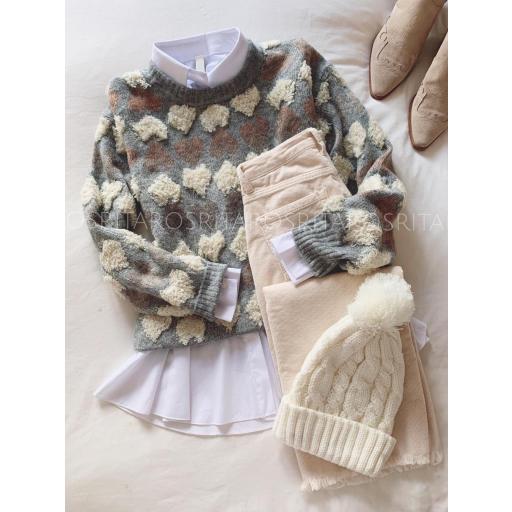 Jersey Grey Hearts (Ref. 3041) [2]