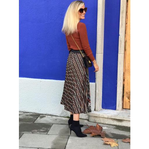 Falda Midi Plisada (Ref. 1701) [3]