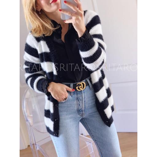 Chaqueta Peluche Black&White (Ref.1838) [1]