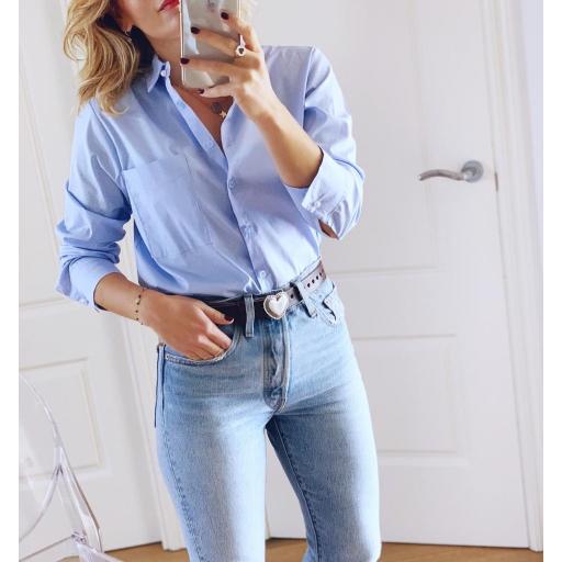 Camisa Azul (Ref. 1774)