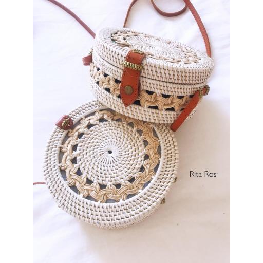 Bolso Redondo Rattán Bima (Ref. 1368)
