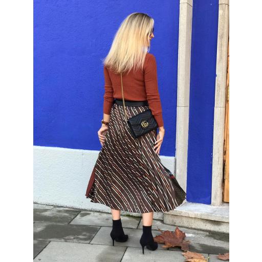 Falda Midi Plisada (Ref. 1701) [2]