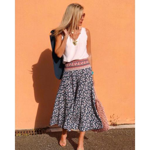 Falda/Pantalón Flores (Ref. 2114) [1]