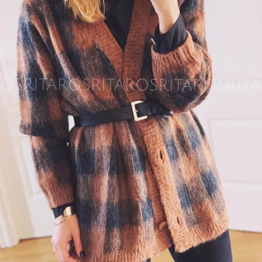 Cárdigan Cuadros (Ref. 2971)