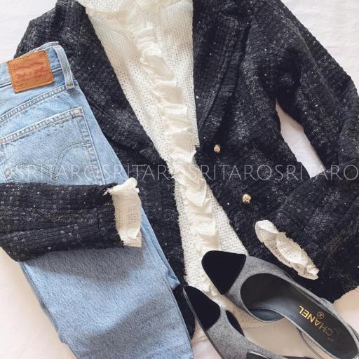 Chaqueta Black Tweed (Ref. 2948) [1]