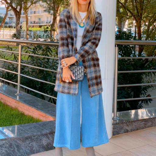 Pantalón Culotte Pana Blue (Ref. 2989) [1]