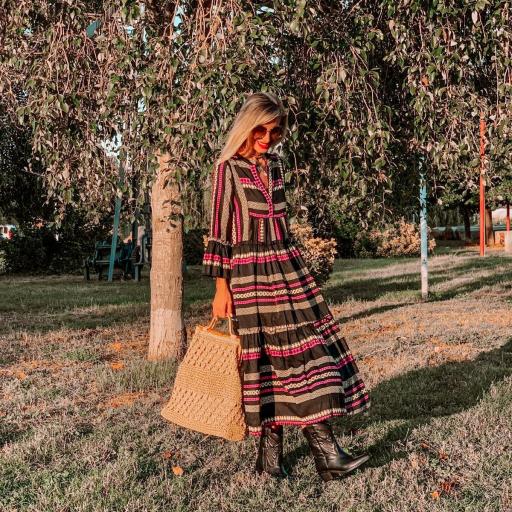 Vestido Maxi Black Greece (Ref.4170) [1]