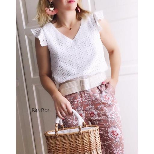 Blusa Troquelada Michelle (Ref. 1425)