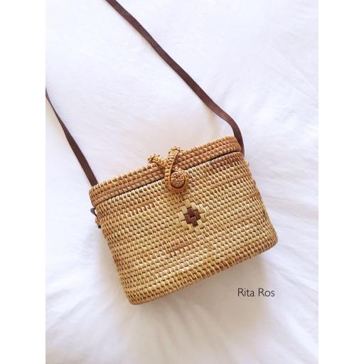 Bolso Rattán Rectangular (Ref. 1353)