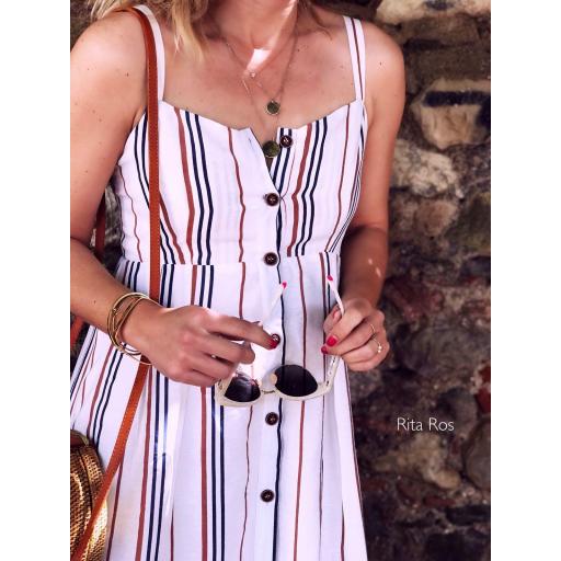 Vestido Midi Rayas (Ref. 1457) [1]