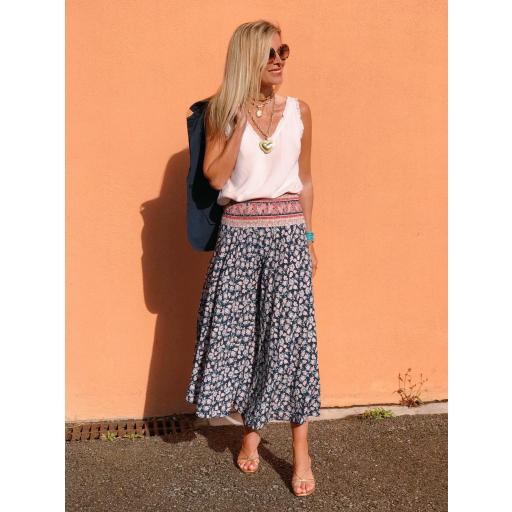 Falda/Pantalón Flores (Ref. 2114)