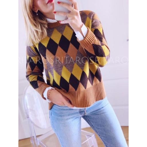 Jersey Rombos Camel (Ref.1807) [1]