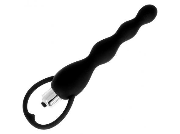 OHMAMA - ESTIMULADOR ANAL CON VIBRACION NEGRO [1]