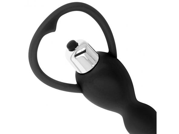 OHMAMA - ESTIMULADOR ANAL CON VIBRACION NEGRO [2]