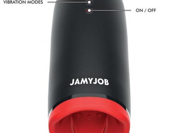 JAMYJOB - SPIN-X MASTURBADOR CON ROTACIÓN Y FUNCIÓN CALOR