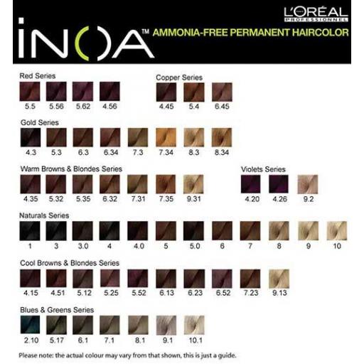 Tinte Inoa 6.23  Rubio Oscuro Irisado Dorado (Incluye Oxidante) [2]