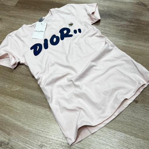 Camiseta DR rosa salmon niña. [0]