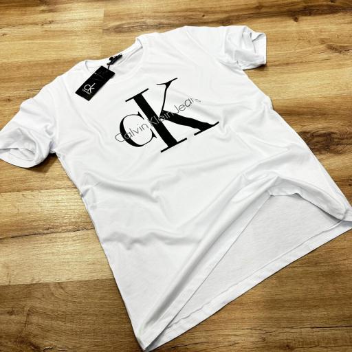 Camiseta Ckk 104/ Talla slim/ estampado grafico. E [0]