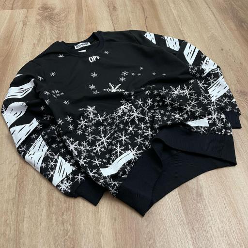 Sudadera OFF WHT/ negra estampado en blanco. MO [1]