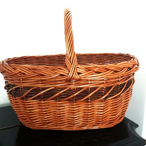 Cesta de Mimbre para Setas