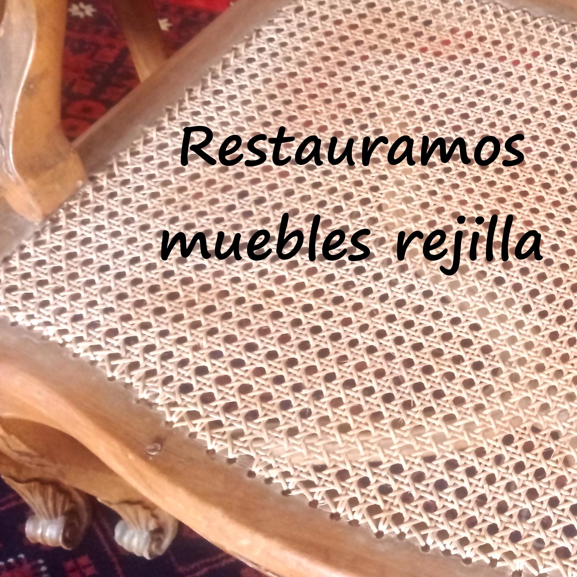 Restauramos muebles de rejilla