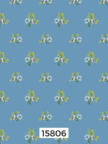 Tela de patchwork colección Blue Floral