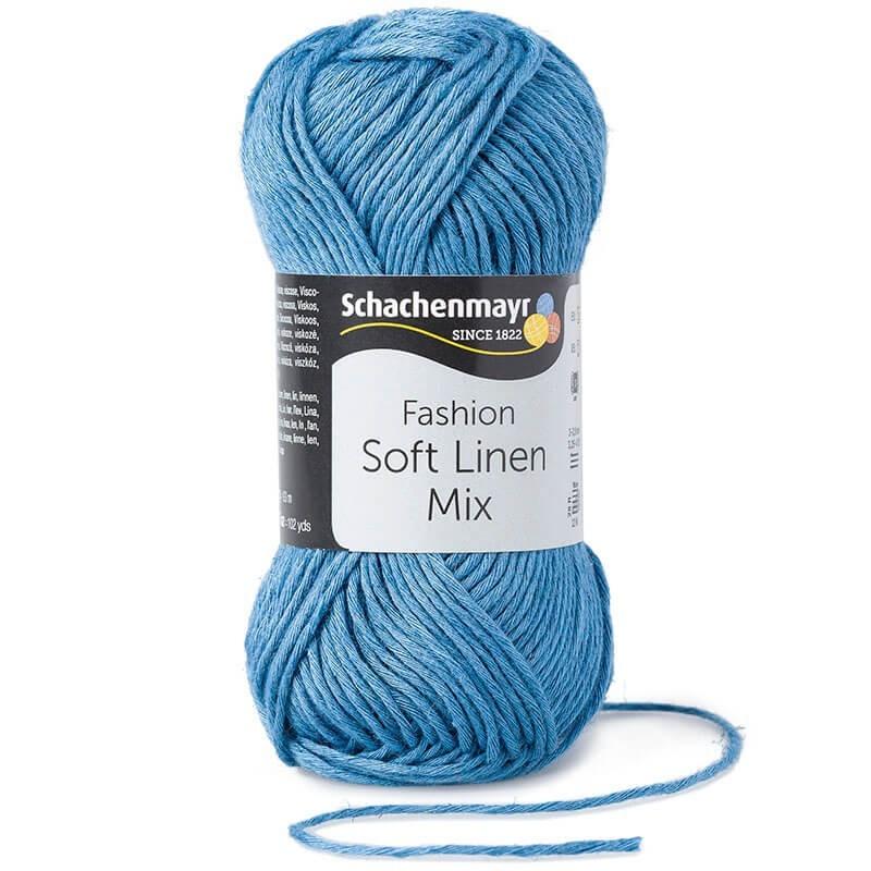 Soft Linen Mix 51 azul jean