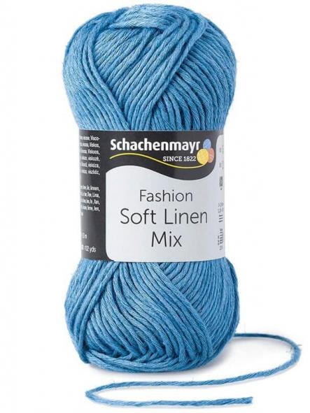 Soft Linen Mix 51 azul jean
