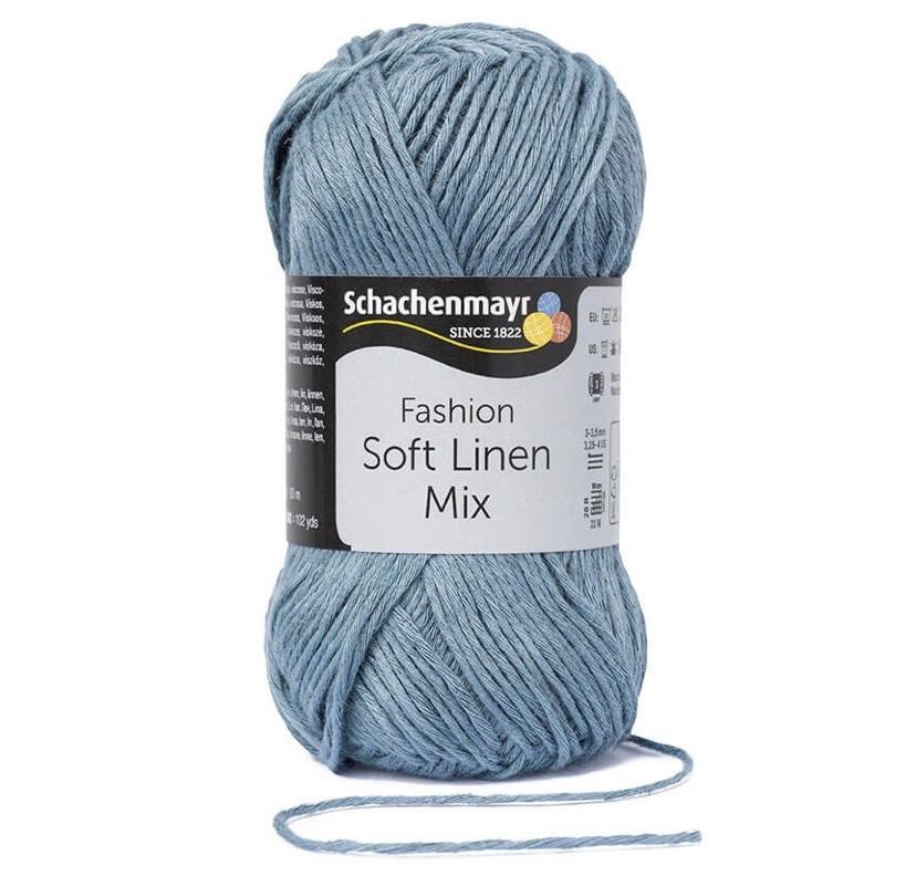 Soft Linen Mix 52 Azul