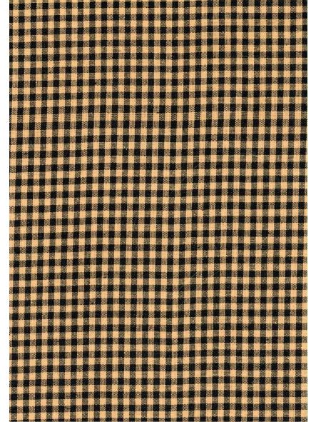 Tela de patchwork colección Country Primitive EEUU   mini vichy negro [0]