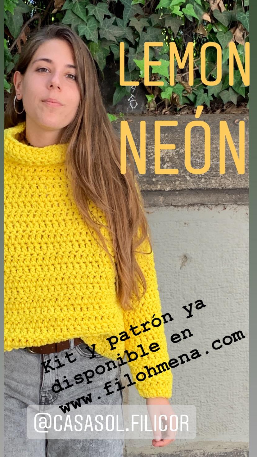 Patron jersey Lemon Neon