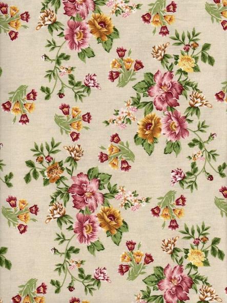 Tela de patchwork colección Floral - Antiq