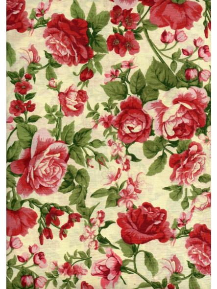 Tela de patchwork Colección Floral